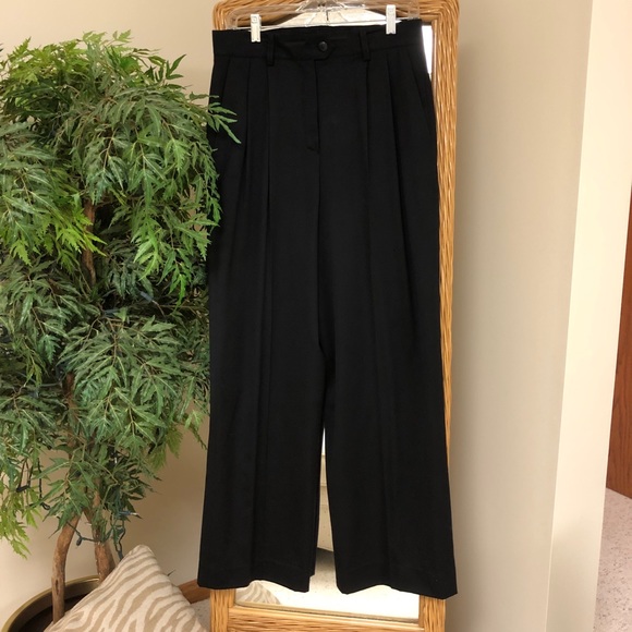 Escada Classic Wool Pants Black - Picture 3 of 4